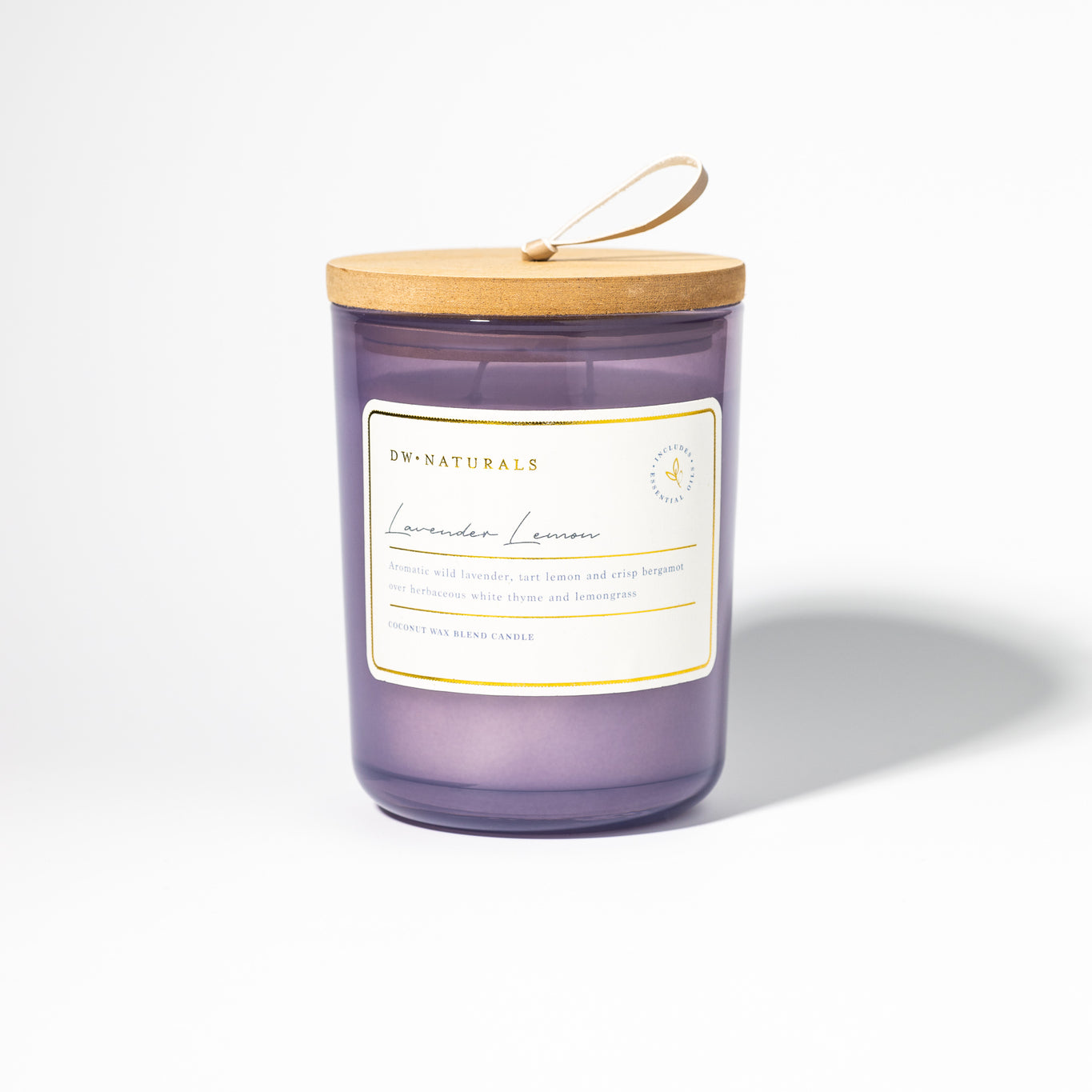 DW Naturals Lavender Lemon kvapioji žvakė