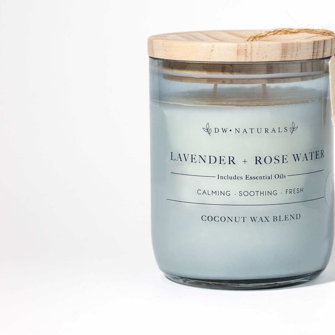 DW Naturals Lavender & Rose Water kvapioji žvakė