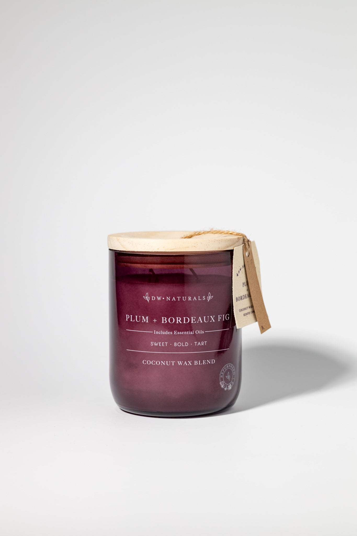 DW Naturals Plum & Bordeaux Fig kvapioji žvakė