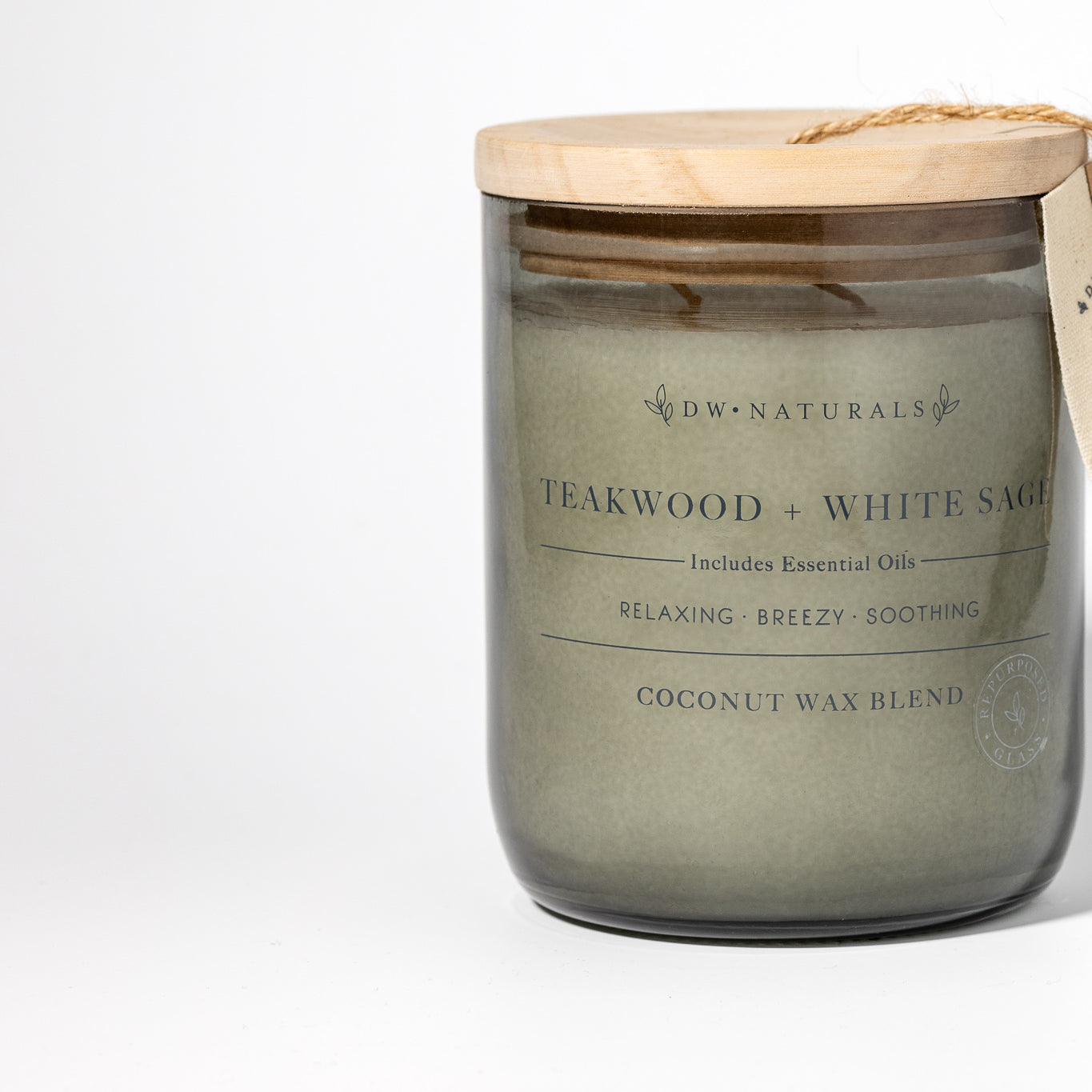 DW Naturals Teakwood & White Sage kvapioji žvakė