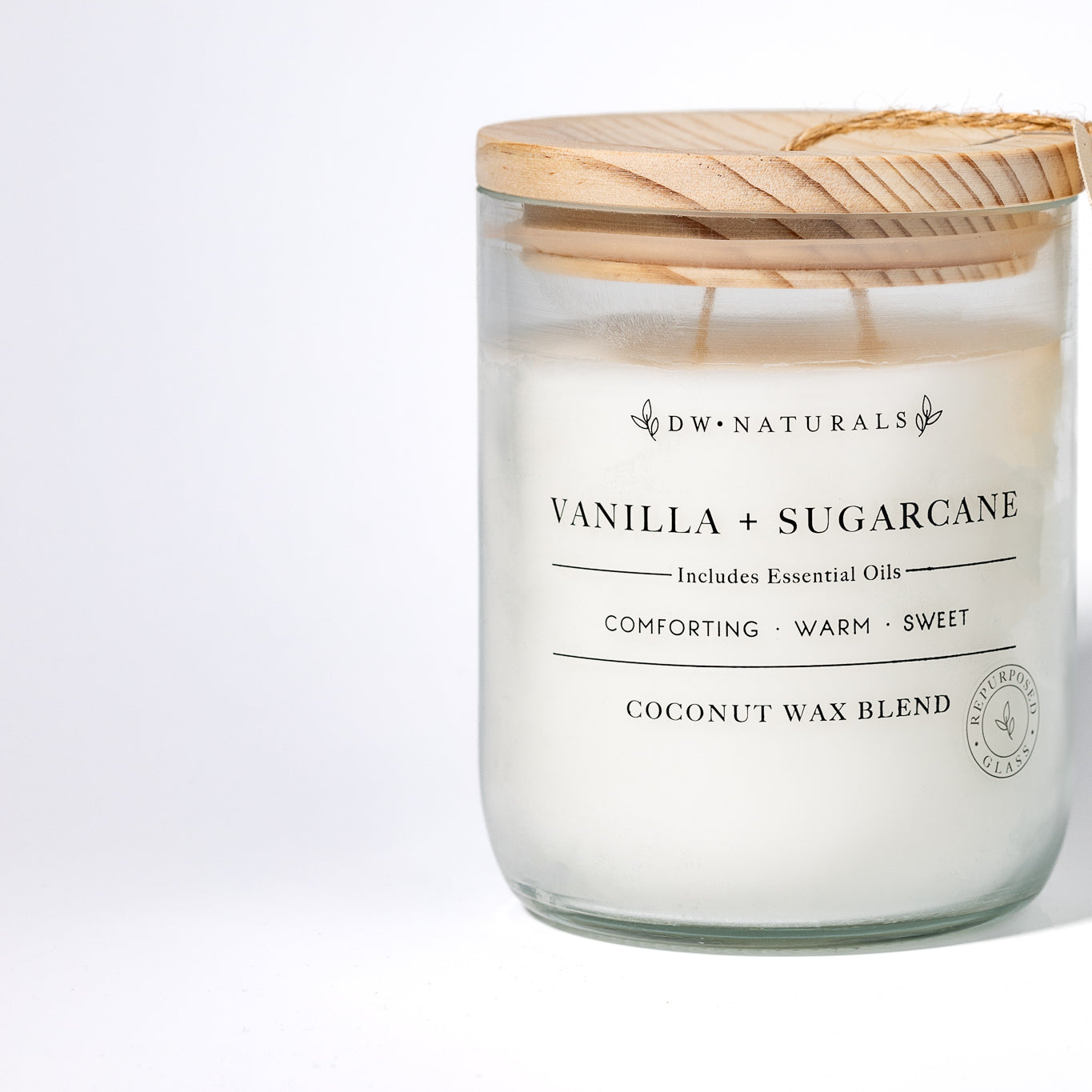 DW Home Vanilla & Sugarcane kvapioji žvakė